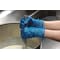 Zoro Select Disposable Gloves, 5 mil Palm, Vinyl, Powder-Free, L (9), 100 PK, Blue 516983 - alternate 5