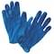 Zoro Select Disposable Gloves, 5 mil Palm, Vinyl, Powder-Free, L (9), 100 PK, Blue 516983 - alternate 1