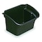 Rubbermaid Commercial Utility Bin, 4 gal., Black, 17 In. W FG335488BLA - alternate 1