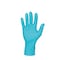 Ansell Microflex Disposable Nitrile Gloves, Exam Grade, Fully Textured, Powder-Free, L, Green, PK50 N893 - alternate 1