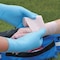 Ansell Microflex Disposable Nitrile Gloves, Exam Grade, Powder-Free, Latex Free, L, (9), Blue, PK50 N873 - alternate 5