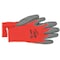 Mcr Safety Coated Gloves, Latex, Textured, Palm, 3 Abrasion Level, Red, L (9) 1 PR N9680L - alternate 3