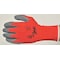 Mcr Safety Coated Gloves, Latex, Textured, Palm, 3 Abrasion Level, Red, L (9) 1 PR N9680L - alternate 5