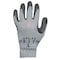 Showa Latex Coated Gloves, Natural Rubber Latex, Rough, Palm, 4 Abrasion Level, Gray, XL (10) 1 PR 300BXL-10 - alternate 1
