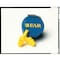 3M E-A-R UltraFit Reusable Corded Ear Plugs, Flanged Shape, NRR 27 dB, Blue/Yellow, 100PK 340-8002 - alternate 2