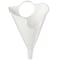 Justrite White Polyethylene Funnel 11201 - alternate 1