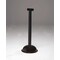 Zoro Select Sign Post, 16 In. W, Plastic, Black 92116 - alternate 2