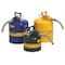 Justrite 5 gal. Yellow Steel Type II Safety Can for Diesel 7250230