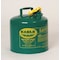 Eagle Mfg Type I Safety Can, Galvanized Steel, 2 gal, Self-Closing Lid, Blue, 11.25 in Dia., Kerosene UI20SB - alternate 5