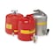 Eagle Mfg Type I Safety Can, Stainless Steel, 5 gal, ECO Stainless Faucet, Neoprene Gasket, Silver, Flammables 1327 - alternate 2