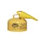 Eagle Mfg Type I Safety Can, Galvanized Steel, 2 gal, Self-Closing Lid, Yellow, Includes Funnel, Diesel UI20FSY - alternate 2