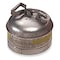Eagle Mfg Type I Safety Can, Stainless Steel, 2.5 gal, Flammables, Not Applicable, Not Applicable, Silver 1313 - alternate 1