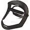 Uvex Face Shield Visor, Clear Visor, 9-1/2" Height, Anti-Fog ; Anti-Scratch Lens, Headgear: Black S8555 - alternate 7