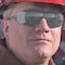 Mcr Safety S22, Safety Glasses, Duramass Hard Coat, Metal Lens, Chrome Metal Frame, Frameless S2212 - alternate 2