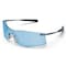 Mcr Safety Rubicon (T4), Safety Glasses, Anti-Fog & Anti-Scratch, Light Blue Lens, Black/Silver Frame T4113AF - alternate 1