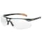 Uvex Protege, Safety Glasses, Anti-Scratch, Clear Lens, Black Frame, Half-Frame S4200-H5 - alternate 1