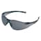 Uvex A800, Safety Glasses, Anti-Scratch, Gray Lens, Clear Frame, Half-Frame A801 - alternate 1