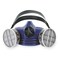 North Half Mask Respirator, S-Series, Threaded, Size, S 0 Cartridges Included 321500 - alternate 1