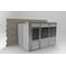 Porta-King 3-Wall Modular In-Plant Office, 8 ft H, 12 ft W, 8 ft D, Gray VK1STL 8'x12' 3-Wall - alternate 3