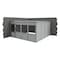 Porta-King 2-Wall Modular In-Plant Office, 8 ft H, 16 ft W, 16 ft D, Gray VK1DW 16'x16' 2-Wall - alternate 3