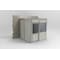 Porta-King 3-Wall Modular In-Plant Office, 8 ft H, 8 ft W, 8 ft D, Gray VK1STL 8'x8' 3-Wall - alternate 3