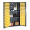 Durham Mfg Pegboard Bin Cabinet, 36 in W, 72 in H, 96 Bins 3501-DLP-PB-96-2S-95 - alternate 2