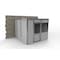 Porta-King 3-Wall Modular In-Plant Office, 8 ft H, 10 ft W, 10 ft D, Gray VK1DW 10'x10' 3-Wall - alternate 2