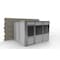 Porta-King 3-Wall Modular In-Plant Office, 8 ft H, 12 ft W, 10 ft D, Gray VK1DW 10'x12' 3-Wall - alternate 2
