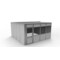 Porta-King 4-Wall Modular In-Plant Office, 8 ft H, 16 ft W, 16 ft D, Gray VK1STL 16'x16' 4-Wall - alternate 2
