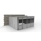 Porta-King 3-Wall Modular In-Plant Office, 8 ft H, 16 ft W, 16 ft D, Gray VK1STL 16'x16' 3-Wall - alternate 2