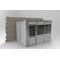 Porta-King 3-Wall Modular In-Plant Office, 8 ft H, 12 ft W, 8 ft D, Gray VK1DW 8'x12' 3-Wall - alternate 2