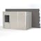 Porta-King 3-Wall Modular In-Plant Office, 8 ft H, 12 ft W, 8 ft D, Gray VK1DW 8'x12' 3-Wall - alternate 1