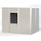 Porta-King 4-Wall Modular In-Plant Office, 8 ft H, 10 ft W, 8 ft D, Gray VK1DW 8'x10' 4-Wall - alternate 1