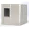Porta-King 4-Wall Modular In-Plant Office, 8 ft H, 8 ft W, 8 ft D, Gray VK1DW 8'x8' 4-Wall - alternate 1