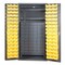Durham Mfg Extra-Heavy Duty Bin Cabinet, 36 in W, 72 in H, 24" D, 156 Bins 3501-DLP-60DR11-96-2S-95 - alternate 1
