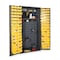 Durham Mfg Extra-Heavy Duty Bin Cabinet, 36 in W, 72 in H, 24" D, 156 Bins 3501-DLP-60DR11-96-2S-95 - alternate 2