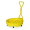 Eagle Mfg Mobile Drum Spill Dolly, 31 in Inside Diameter, 12 Gallon Sump Capacity, Polyethylene, Yellow 1613 - alternate 1