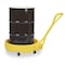 Eagle Mfg Mobile Drum Spill Dolly, 31 in Inside Diameter, 12 Gallon Sump Capacity, Polyethylene, Yellow 1613 - alternate 2