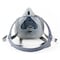 3M Half Mask Respirator, 7500, Not Rated, Bayonet, Size, S 0 Cartridges Included 7501 - alternate 2