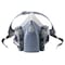 3M Half Mask Respirator, 7500, Not Rated, Bayonet, Size, S 0 Cartridges Included 7501 - alternate 1