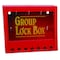 Brady Group Lockout Box, 7 Locks Max, Red 105714 - alternate 1
