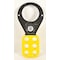 Brady Lockout Hasp, Yellow, Steel, 6 Max. No. of Padlocks, 47/100 in Max. Shackle Dia. T220 - alternate 2
