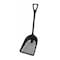 Seymour Midwest No. 10 Scoop Shovel, Plastic Blade, 27 in L, Black, Polypropylene Handle 49510GR - alternate 1