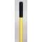 Seymour Midwest Square Point Mud/Sifting Shovel, 14 ga #2 Blade, Steel Blade, Forward Turn Step, 48 in L Yellow 49502GR - alternate 2