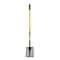 Seymour Midwest Square Point Mud/Sifting Shovel, 14 ga #2 Blade, Steel Blade, Forward Turn Step, 48 in L Yellow 49502GR - alternate 1