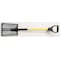 Seymour Midwest Square Point Mud/Sifting Shovel, 14 ga #2 Blade, Steel Blade, Forward Turn Step, 29 in L Yellow 49503GR - alternate 2