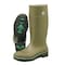 Honeywell Servus Rubber Boots, Plain Toe, Defined Heel, Waterproof, Oil Resistant Sole, Olive, Size 10 75120/10 - alternate 3