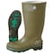 Honeywell Servus Rubber Boots, Plain Toe, Defined Heel, Waterproof, Oil Resistant Sole, Olive, Size 10 75120/10 - alternate 4