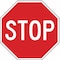 Lyle Stop Sign, 30" W, 30" H, Aluminum, Red R1-1-30HA - alternate 2