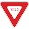 Lyle Yield Traffic Sign, 30 in H, 30 in W, Aluminum, Triangle, English, R1-2-30HA R1-2-30HA - alternate 2